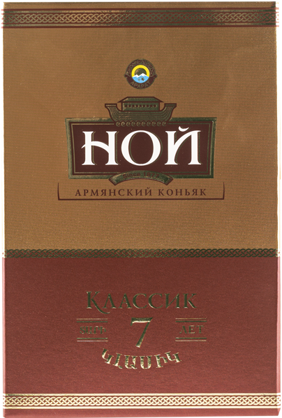 Изображение Коньяк 7 лет 40% Ной Классик КВВК Арарат п/у, 0,5 л