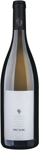 Изображение Вино белое сухое стиль №2 Пино блан ЗНМП усадьба дивноморское Дивноморье с/б, 0,75 л