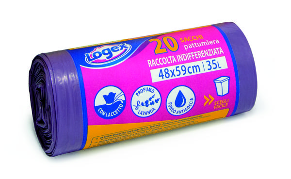 Изображение Мешки для мусора 35л Лоджекс Сисма м/у, 20 шт