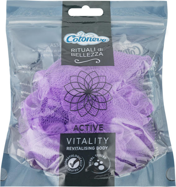 Изображение Губка для тела Котонев роза нейлон Сисма м/у, 1 шт