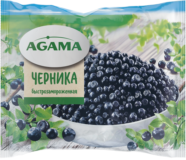 Изображение Ягоды замороженные Агама черника Агама Роля Гринланд м/у, 250 г