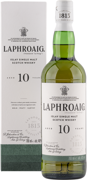 Изображение Виски односолодовый Лафройг айла 10 лет Лафройг п/у, 0,7 л