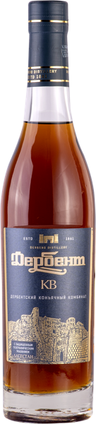 Изображение Коньяк 6-7 лет 40% Дербент кв Дербентский КК с/б, 0,5 л