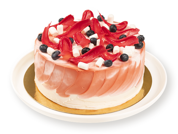 Изображение Торт бисквитный Клубничный СП ТАБРИС кор 