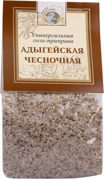 Изображение Соль п. Черноморский Вкус традиций адыгейская чесночная Маслопродукт м/у, 180 г