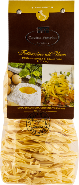 Изображение Макароны яичные 20% Кашина Ловерина из Пьемонта фетучини Альфьери м/у, 500 г