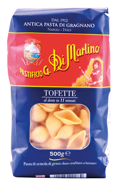 Изображение Макароны короткие Ди Мартино из Граньяно ракушки тофетте бронзо Ди Мартино м/у, 500 г