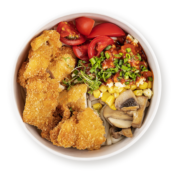 Изображение Набор по-корейски Лапша удон с куриным филе с овощами СП ТАБРИС пл/уп, 340 г