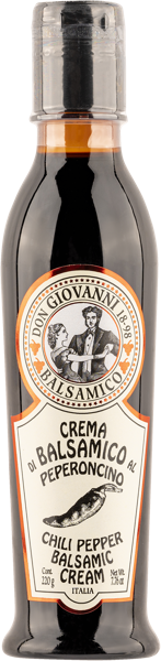 Изображение Крем бальзамический Дон Джованни из Модены с перцем Чили Леонарди п/б, 175 мл
