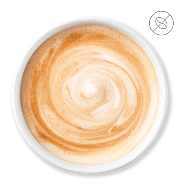 Изображение Кофе без кофеина Латте Илли с миндальным напитком СП ТАБРИС стакан 350 мл, 1 шт