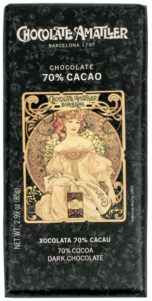 Изображение Шоколад горький 70% Аматллер Саймон Колл м/у, 85 г