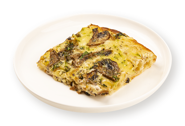 Изображение Римская пицца на сырном соусе Боскайола с грибами Ассорти с ароматом трюфеля сегмен СП ТАБРИС м/у, 1