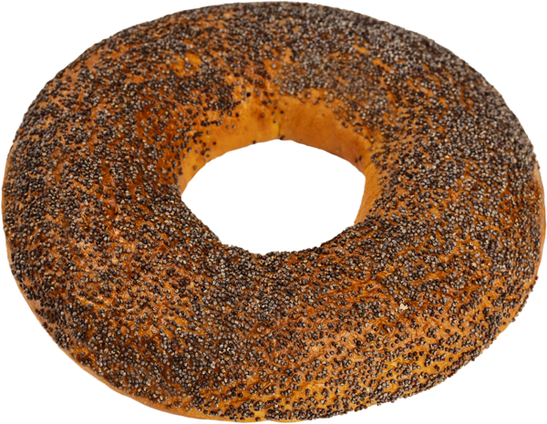 Изображение Бублик сдобный пшеничный Школьный с маком СП ТАБРИС 00 м/у, 85 г