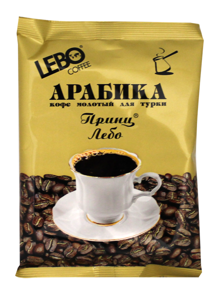Изображение Кофе молотый Лебо Принц арабика для турки Продукт Сервис м/у, 100 г