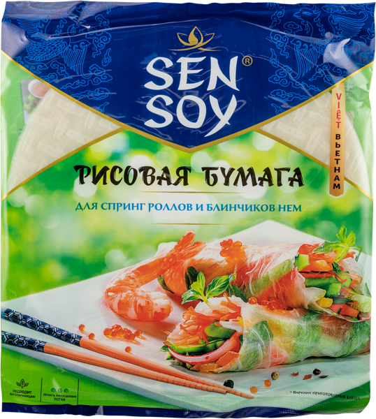 Изображение Бумага рисовая Сэн Сой Состра м/у, 100 г