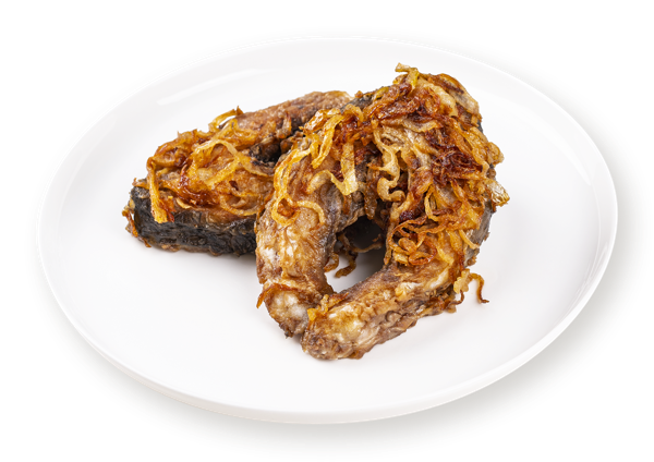 Изображение Рыба жареная карп стейк СП ТАБРИС вес 