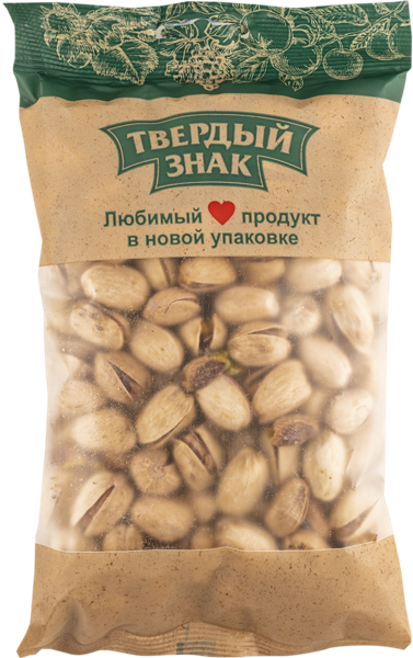 Изображение Орехи жареные Твердый знак фисташки соленые Орехпром м/у, 250 г