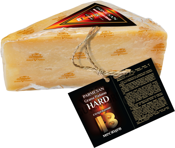 Изображение Сыр 40% твердый Гутендорф грана падано 18 мес выдер ИП Чернуха О.Л.  