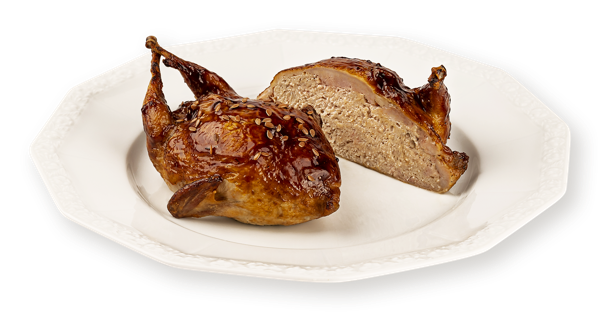 Изображение :Перепела запеченная С грибной начинкой В.Порядин-Табрис вес 