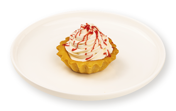 Изображение Пирожное песочное Корзиночка с сырным кремом СП ТАБРИС п/б, 85 г