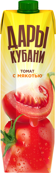 Изображение Нектар Дары Кубани томат ЮСК карт/уп, 0,95 л