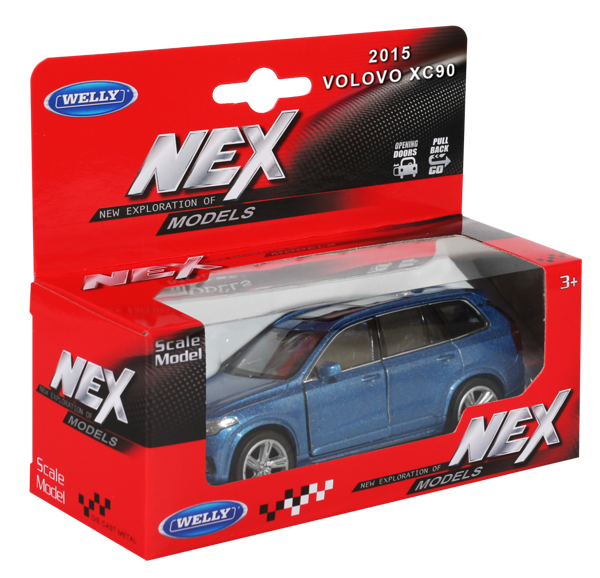 Изображение Машина 1:38 Велли вольво xc90 2015 Велли Фэктори ЛТД к/у, 1 шт