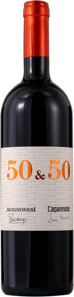 Изображение Вино красное сухое стиль №3 Санджовезе Мерло Тоскана 50&50 Авиньонези с/б, 0,75 л