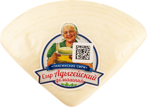 Изображение Сыр Гиагинский молзавод адыгейский домашний Гиагинский МЗ м/у, 300 г