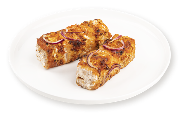 Изображение Шашлычки по-корейски на мангале Из куриного филе и фарша с сыром и острым перцем СП ТАБРИС вес 