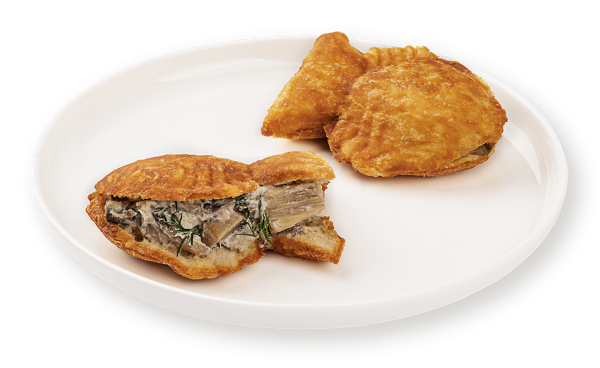 Изображение Тайяки слоеные жареные Фирменные с грибами и сыром сулугун СП ТАБРИС м/у, 60 г