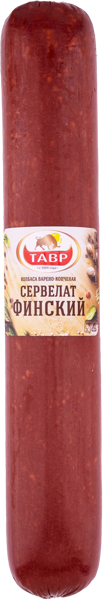 Изображение Колбаса варено-копченая Тавр сервелат финский Тавр РКЗ ООО в/у 