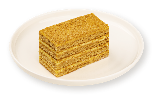 Изображение Пирожное песочное Медовое с заварным кремом СП ТАБРИС п/б, 150 г