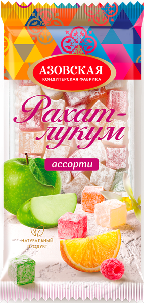 Изображение Рахат-Лукум Азовская КФ ассорти Азовская КФ м/у, 200 г