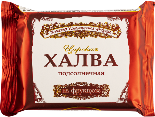 Изображение Халва на фруктозе Азовская КФ царская подсолнечная Азовская КФ м/у, 180 г