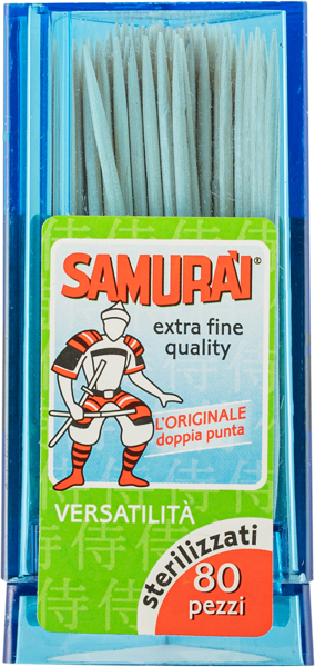 Изображение Зубочистки березовые Самурай треугольник Сисма п/у, 80 шт
