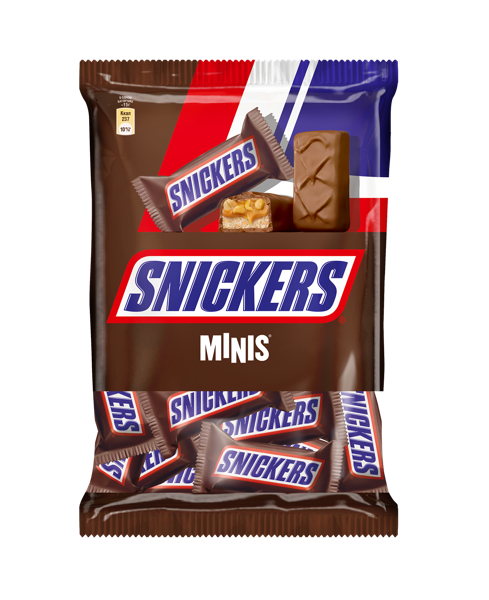 Изображение Батончики минис Сникерс с арахисом Марс м/у, 180 г
