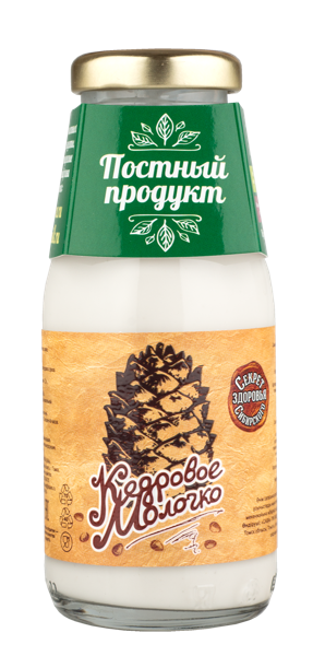Изображение Молоко кедровое САВА ТПК САВА с/б, 200 мл