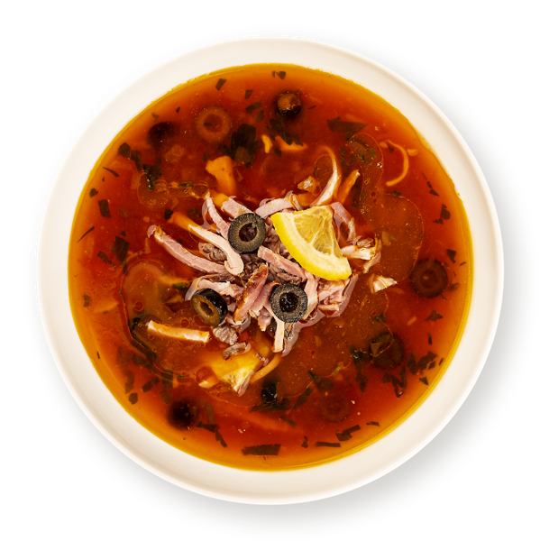 Изображение Суп по-русски Солянка со свининой, говядиной СП ТАБРИС пл/уп, 300 г