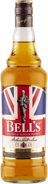 Изображение Виски купажированный Беллс 3 года Артур Беллз с/б, 0,7 л