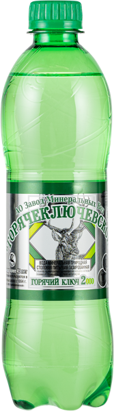 Изображение Мин вода газ pH 7,5 Горячий Ключ 2000 питьевая Горячеключевской ЗМВ п/б, 0,5 л