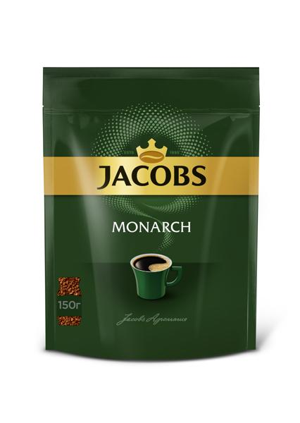 Изображение Кофе растворимый Монарх ориджинал Якобс Дау Рус м/у, 130 г