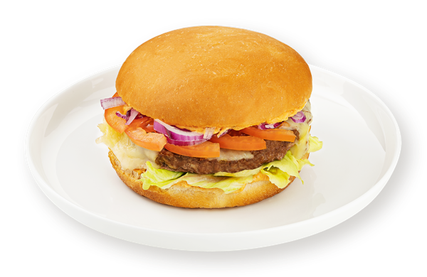 Изображение Бургер на пшеничном хлебе С говяжьей котлетой соусом майонезно-горчичным СП ТАБРИС бум/уп, 230 г