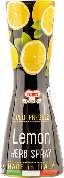 Изображение Специи в подсолнечном масле Турчи из Тосканы с лимоном 80% Оффичина Италия спрей, 40 мл