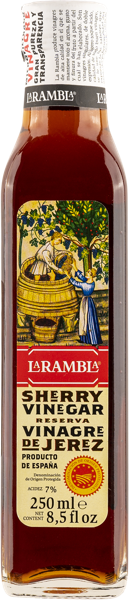 Изображение Уксус винный Ла Рамбла из Каталонии хересный Ла Рамбла с/б, 250 мл