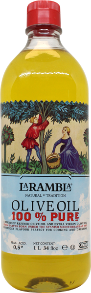 Изображение Масло оливковое Ла Рамбла из Каталонии помас для жарки Ла Рамбла с/б, 1 л
