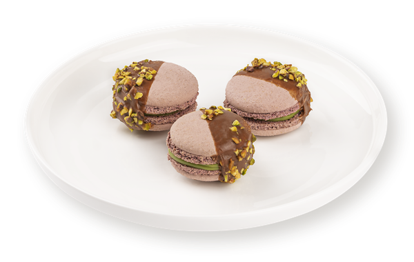 Изображение Пирожное воздушное Макарон Авторский дубайский шоколад СП ТАБРИС п/б, 25 г