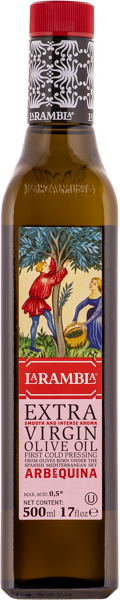 Изображение Масло оливковое Ла Рамбла из Каталонии помас для жарки Ла Рамбла с/б, 500 мл