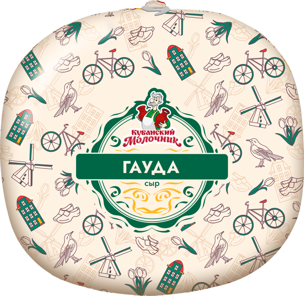 Изображение Сыр 45% полутвердый Староминский сыродел гауда Сыродел  