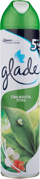 Изображение Освежитель воздуха Глейд свежесть утра Эс Си Джонсон ж/б, 300 мл