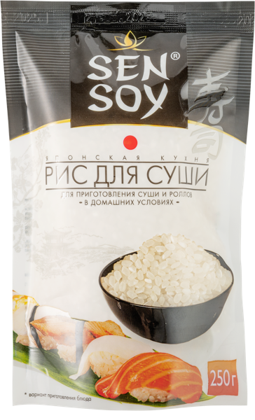 Изображение Рис Для суши Сэн Сой Состра м/у, 250 г